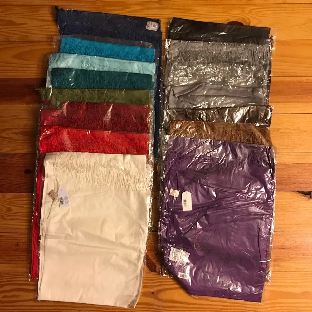 Indian Wrap Scarves Multi-colored, NWT, OS